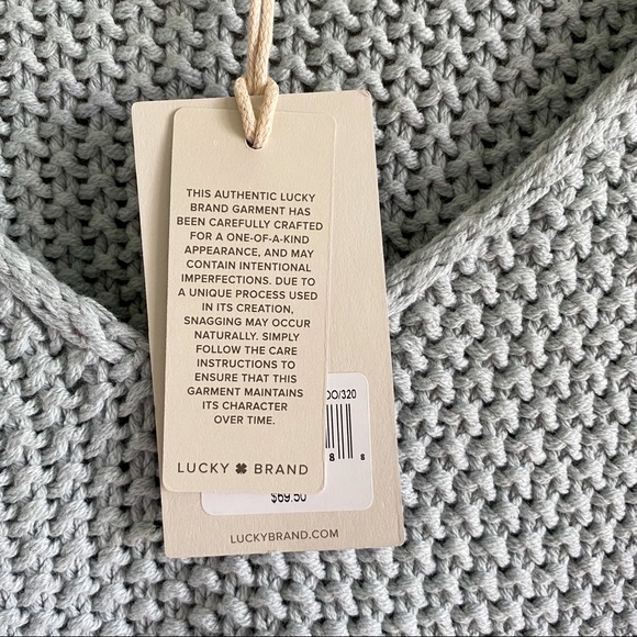 Lucky Brand Knit V-Neck Sweater - Picture 5 of 10